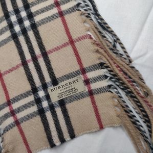 Burberry Happy Fringe Cashmere Scarf